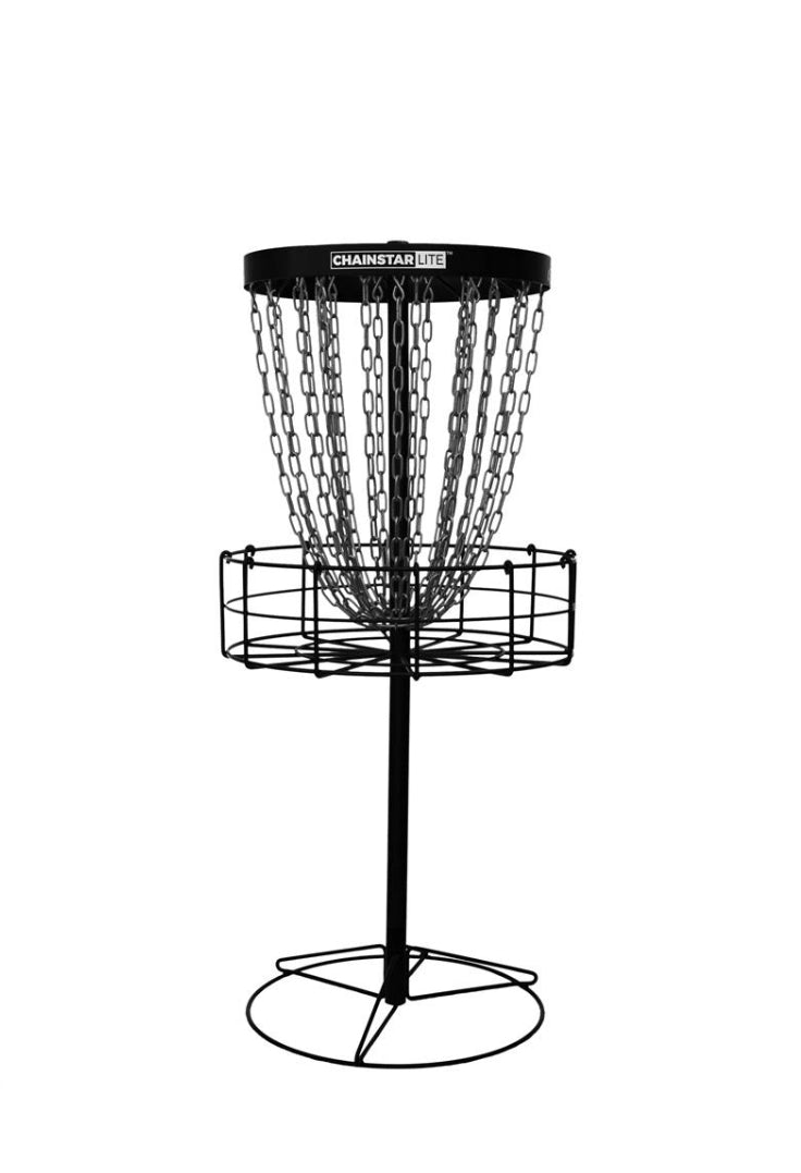 Chainstar Lite Portable Disc Golf Target BLACK