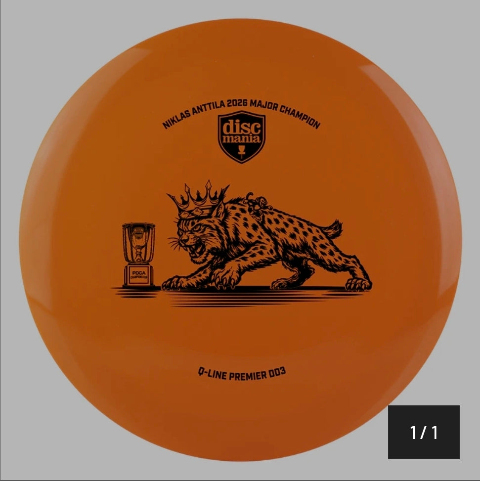 Q-Line Premier DD3 - Niklas Anttila (2026 PDGA Champions Cup Champion)