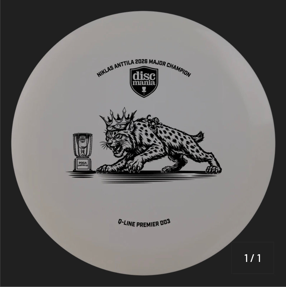 Q-Line Premier DD3 - Niklas Anttila (2026 PDGA Champions Cup Champion)