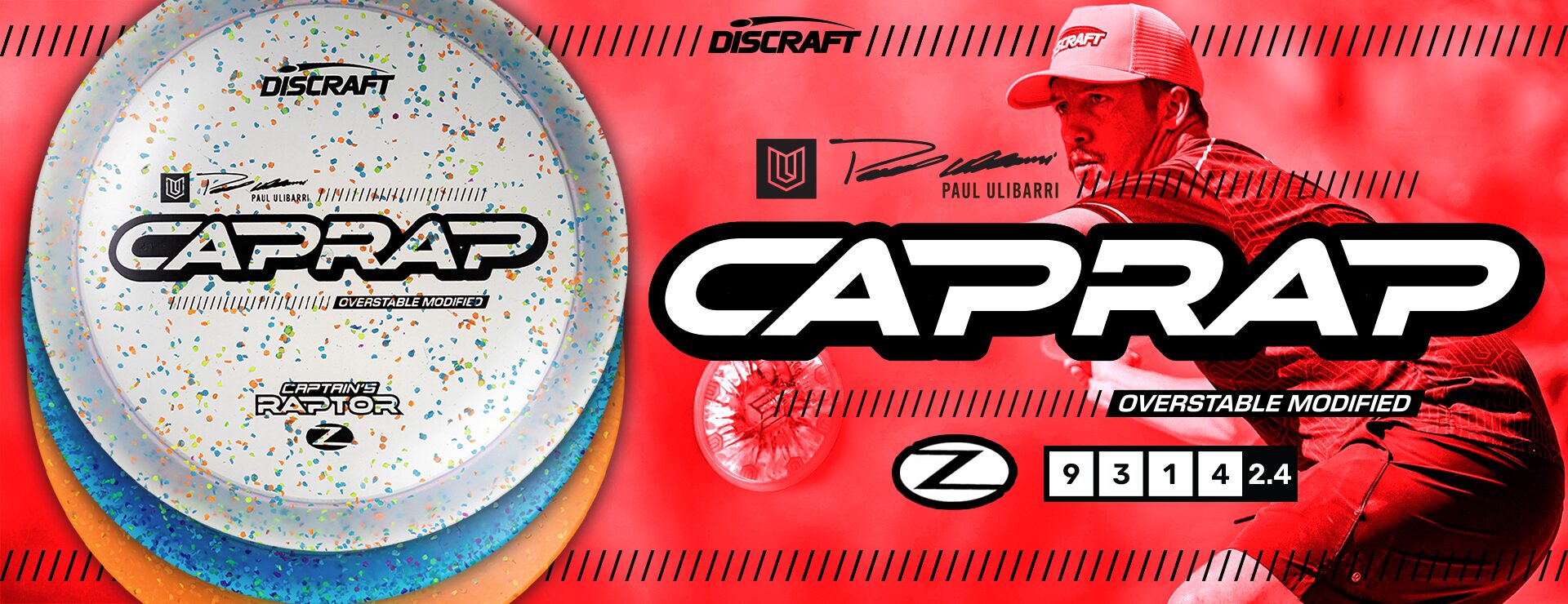 2026 Paul Ulibarri Z Confetti Captain’s Raptor – PRE-ORDER
